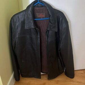 Danier Black Leather  Jacket